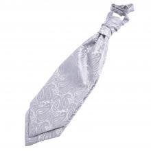 Silver, paisleymönstrad kravatt