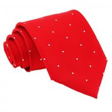 Punainen pin dot solmio